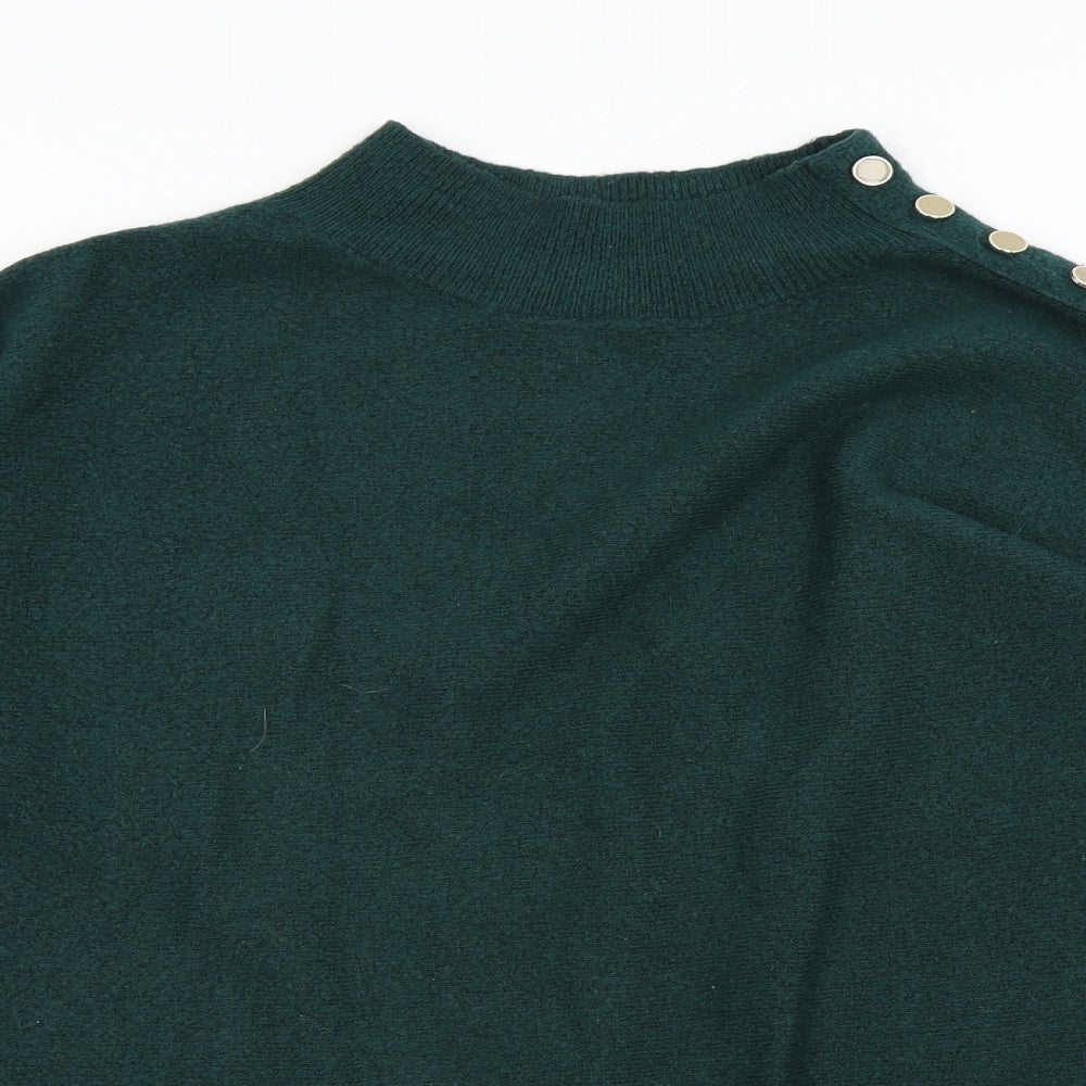 Bodyflirt Womens Green  Knit Pullover Jumper Size L
