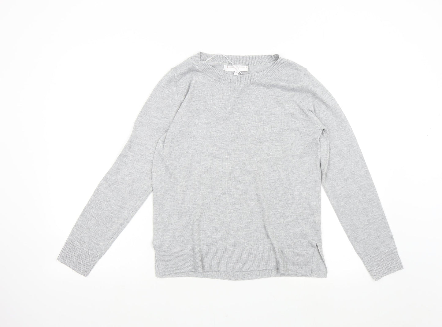 NEXT Womens Grey  Knit Pullover Jumper Size 10