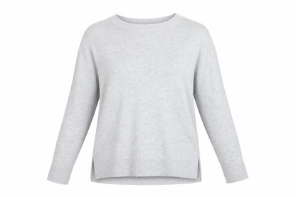 Next Womens Grey  Knit Pullover Jumper Size 10