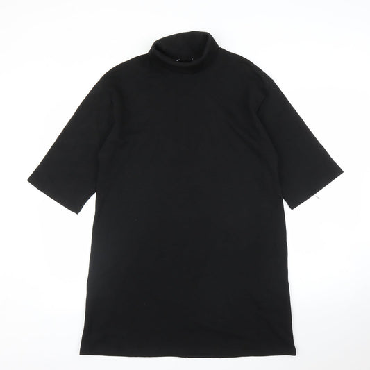 Preworn Womens Black   Tunic Blouse Size L