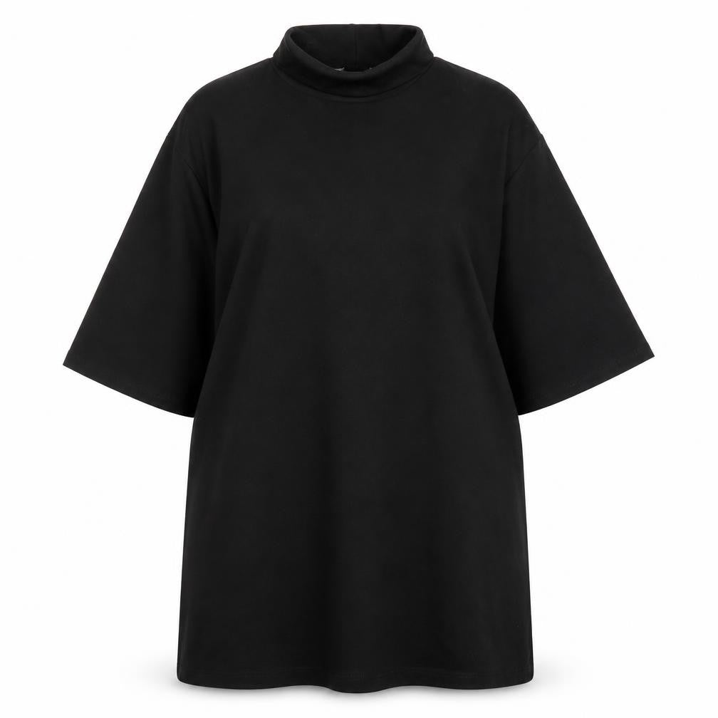 Preworn Womens Black   Tunic Blouse Size L