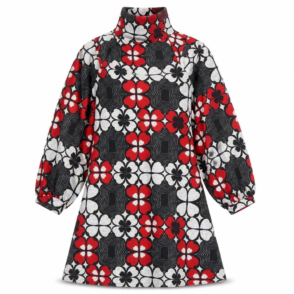Preworn Womens Grey Floral  Jumper Dress  Size S