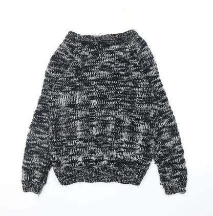 Matalan Girls Grey   Pullover Jumper Size 10 Years