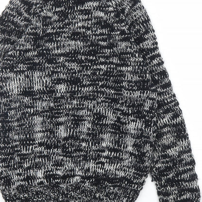 Matalan Girls Grey   Pullover Jumper Size 10 Years