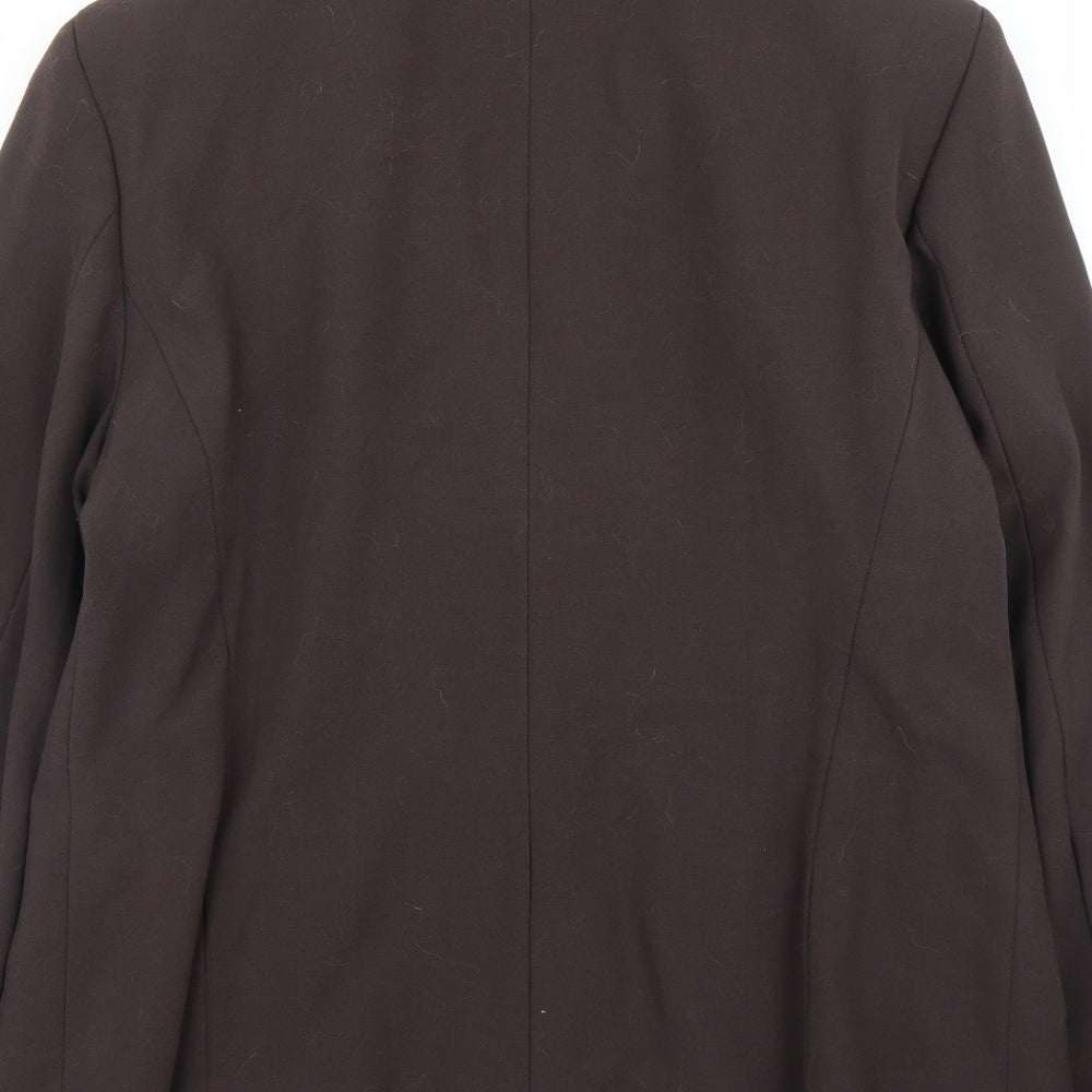 Klass Womens Brown   Jacket Suit Jacket Size 16