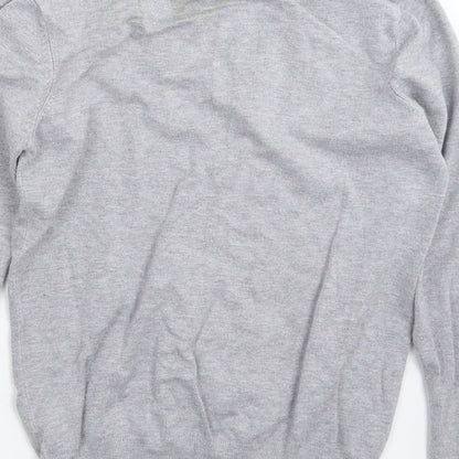 M&Co Womens Grey  Knit Pullover Jumper Size M