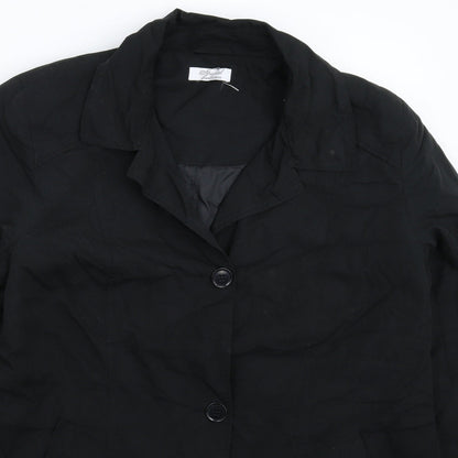 Special Collection Womens Black   Jacket Coat Size 14