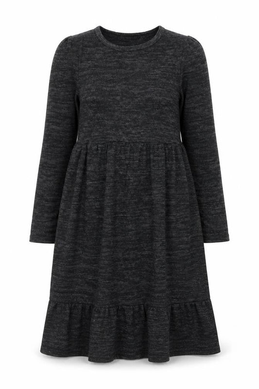 Brave Soul Womens Grey  Knit Jumper Dress  Size XS