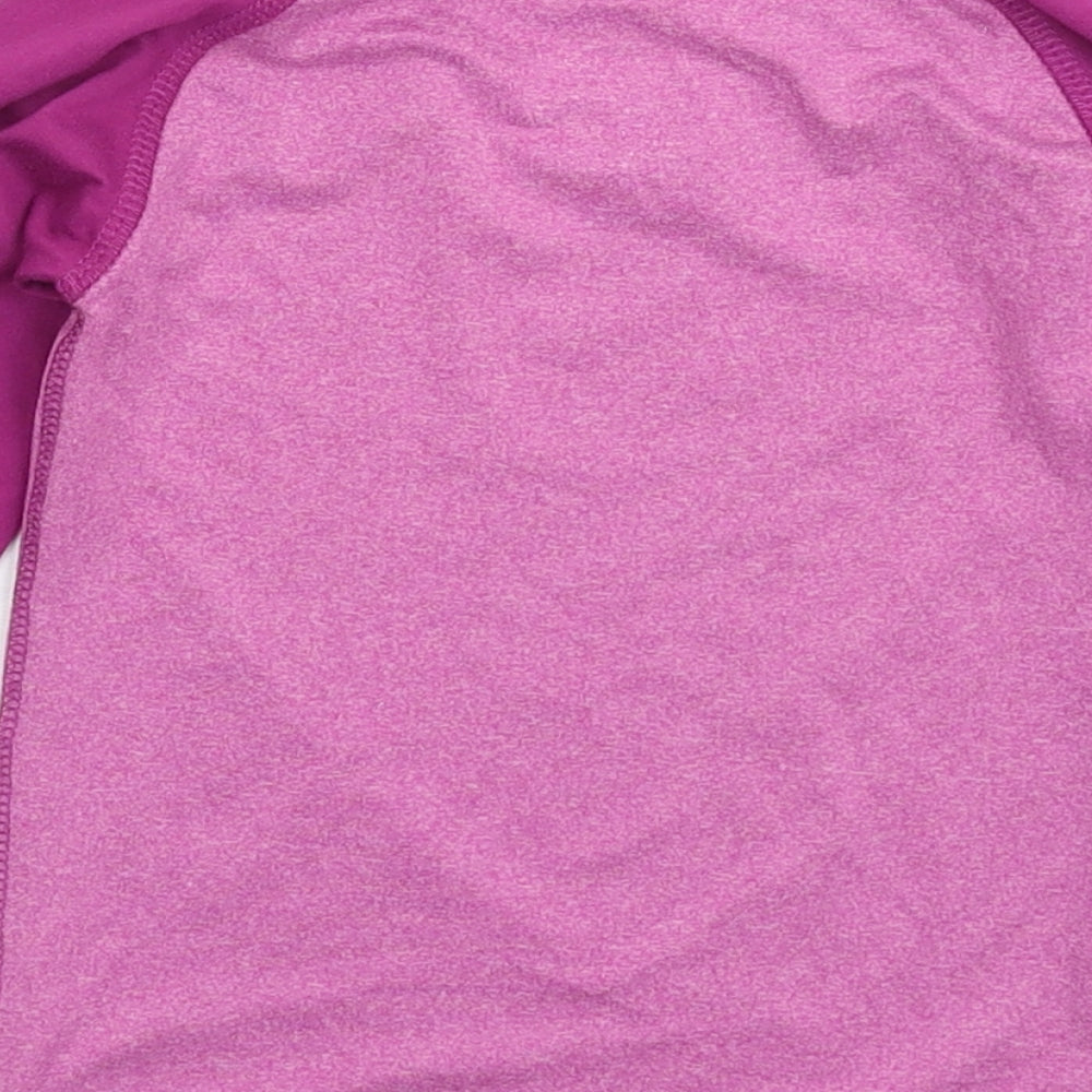 Crane Girls Purple   Basic T-Shirt Size 5-6 Years