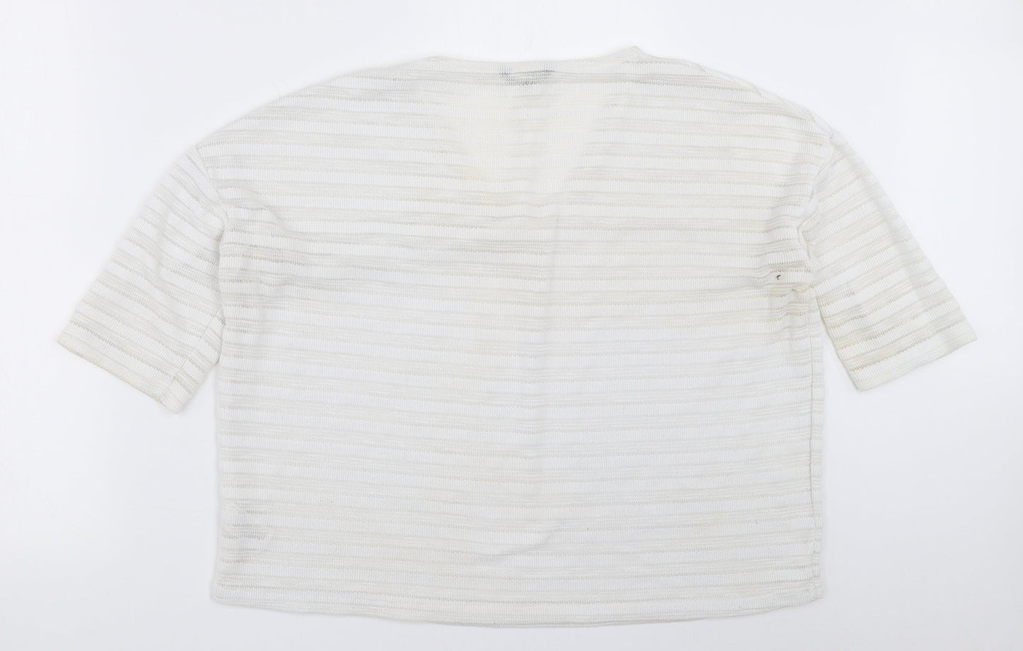 NEXT Womens Ivory   Basic T-Shirt Size 14