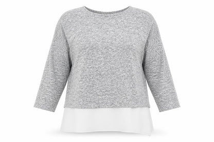 Dorothy Perkins Womens Grey   Pullover Jumper Size 16