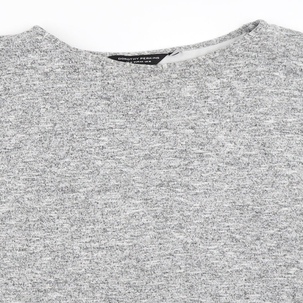 Dorothy Perkins Womens Grey   Pullover Jumper Size 16
