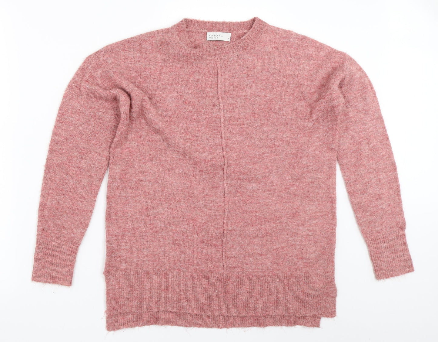 Papaya Womens Pink   Pullover Jumper Size S