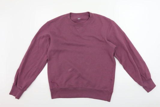 uniclo Womens Purple   Pullover Jumper Size M