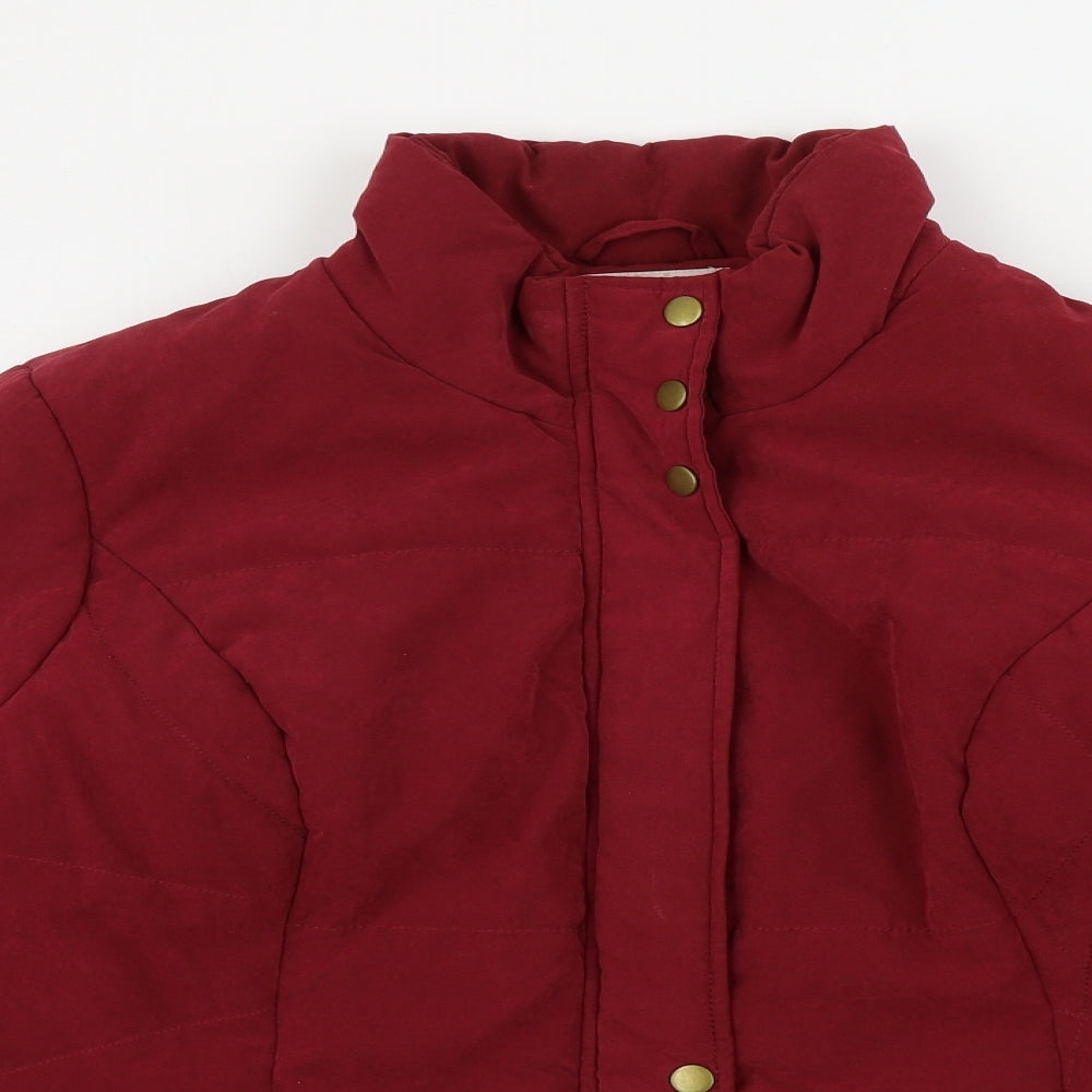 BHS  Womens Red   Jacket Coat Size 18
