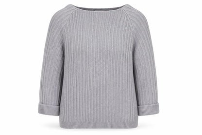 Tru Collection  Womens Grey   Pullover Jumper Size L