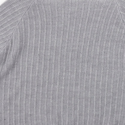 Tru Collection  Womens Grey   Pullover Jumper Size L