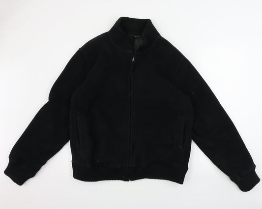 Dunnes Stores Mens Black   Jacket Coatigan Size L