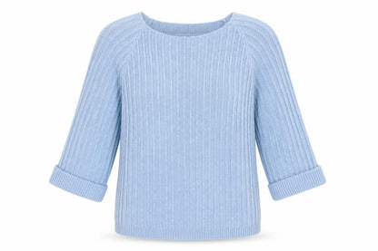 Tru Collection  Womens Blue   Pullover Jumper Size M