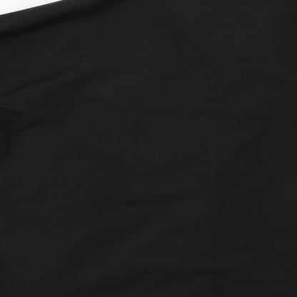 Boohoo  Womens Black   Basic Button-Up Size 6