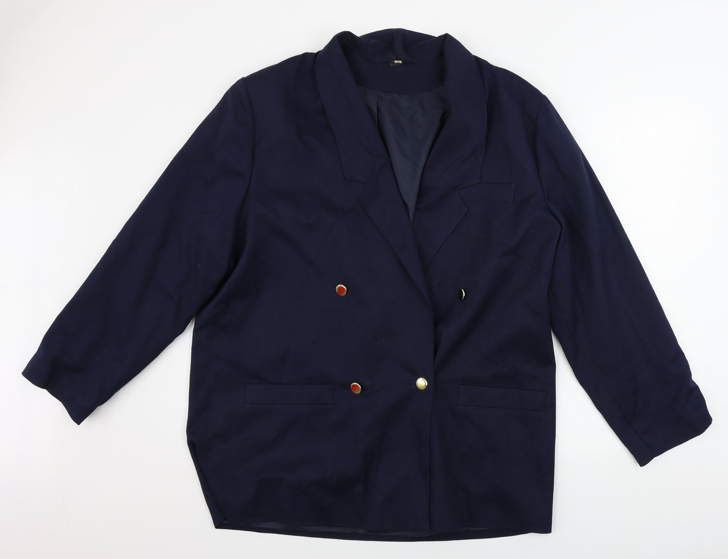 Preworn  Womens Blue   Jacket Blazer Size 18