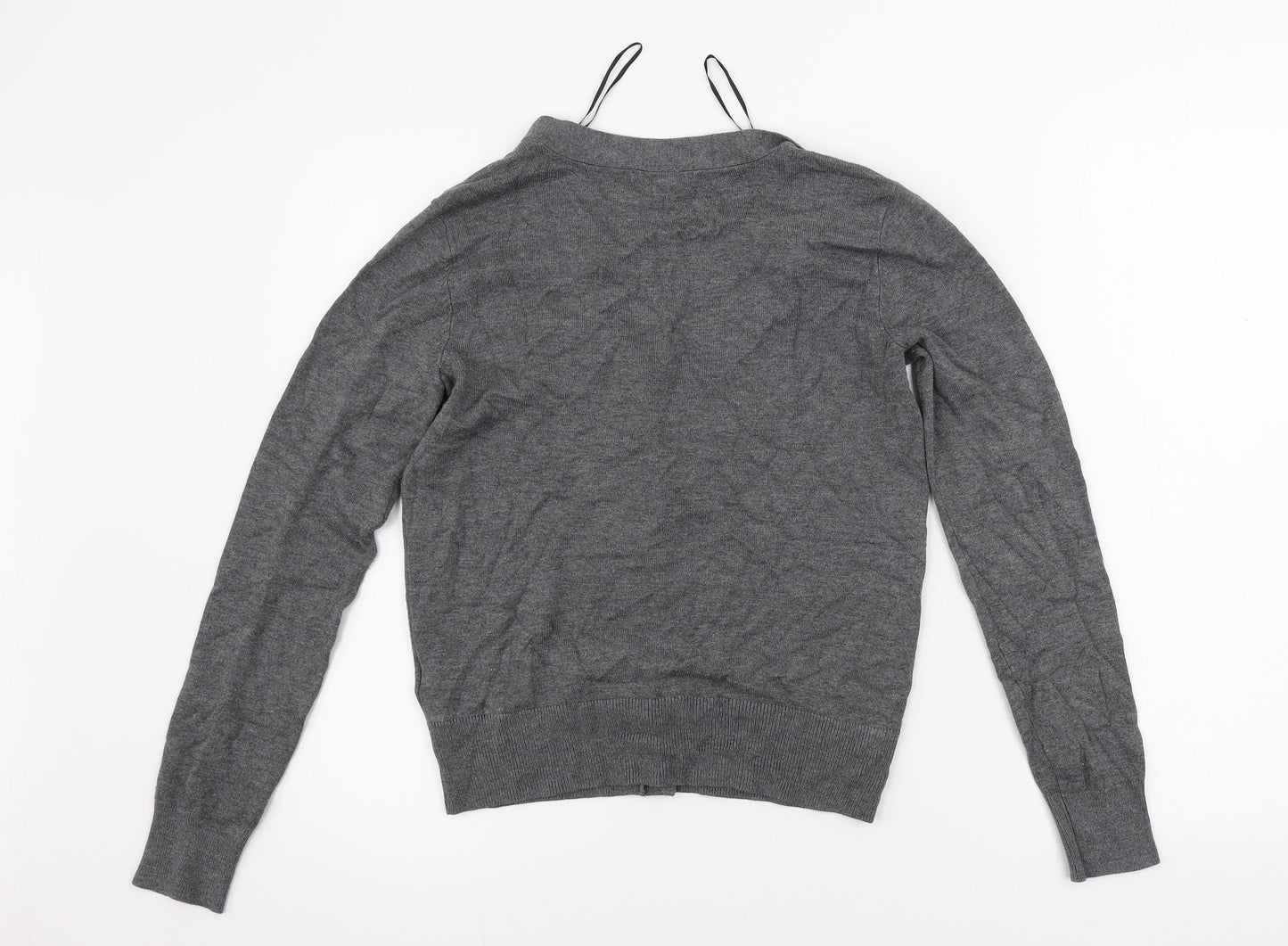 H&M  Womens Grey   Cardigan Jumper Size XS