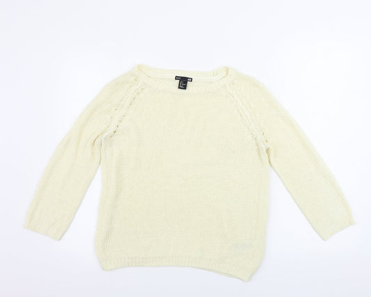 H&M  Womens Beige   Pullover Jumper Size S
