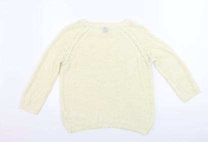 H&M  Womens Beige   Pullover Jumper Size S