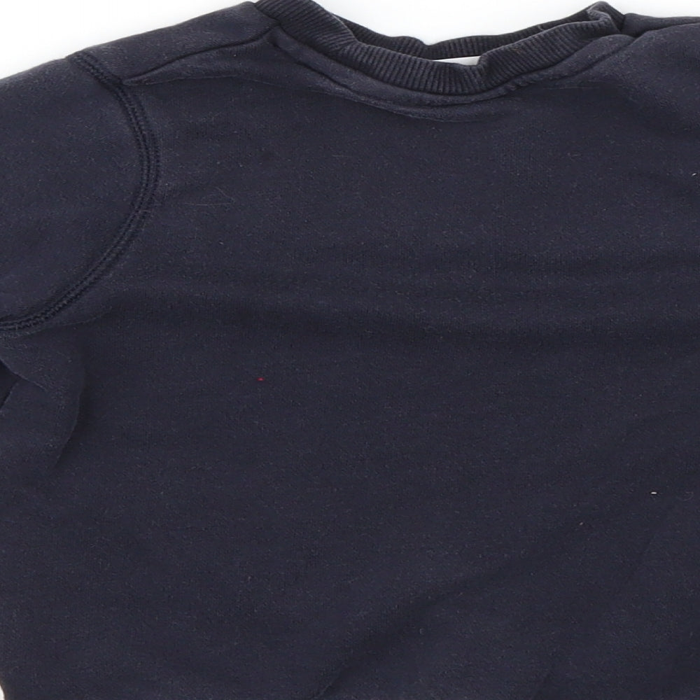 TU Boys Blue   Pullover Sweatshirt Size 3 Years