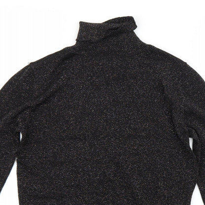 Preloved Atmosphere Womens Black   Pullover Jumper Size 10 - Detail