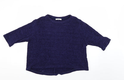 Zara trafaluc Womens Blue   Pullover Jumper Size S