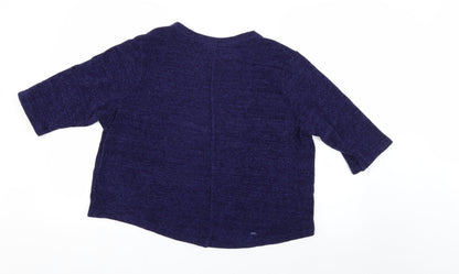 Zara trafaluc Womens Blue   Pullover Jumper Size S