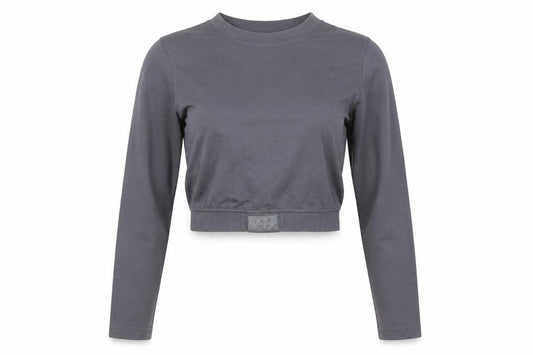 Missguided Womens Grey   Pullover Sweatshirt Size 6