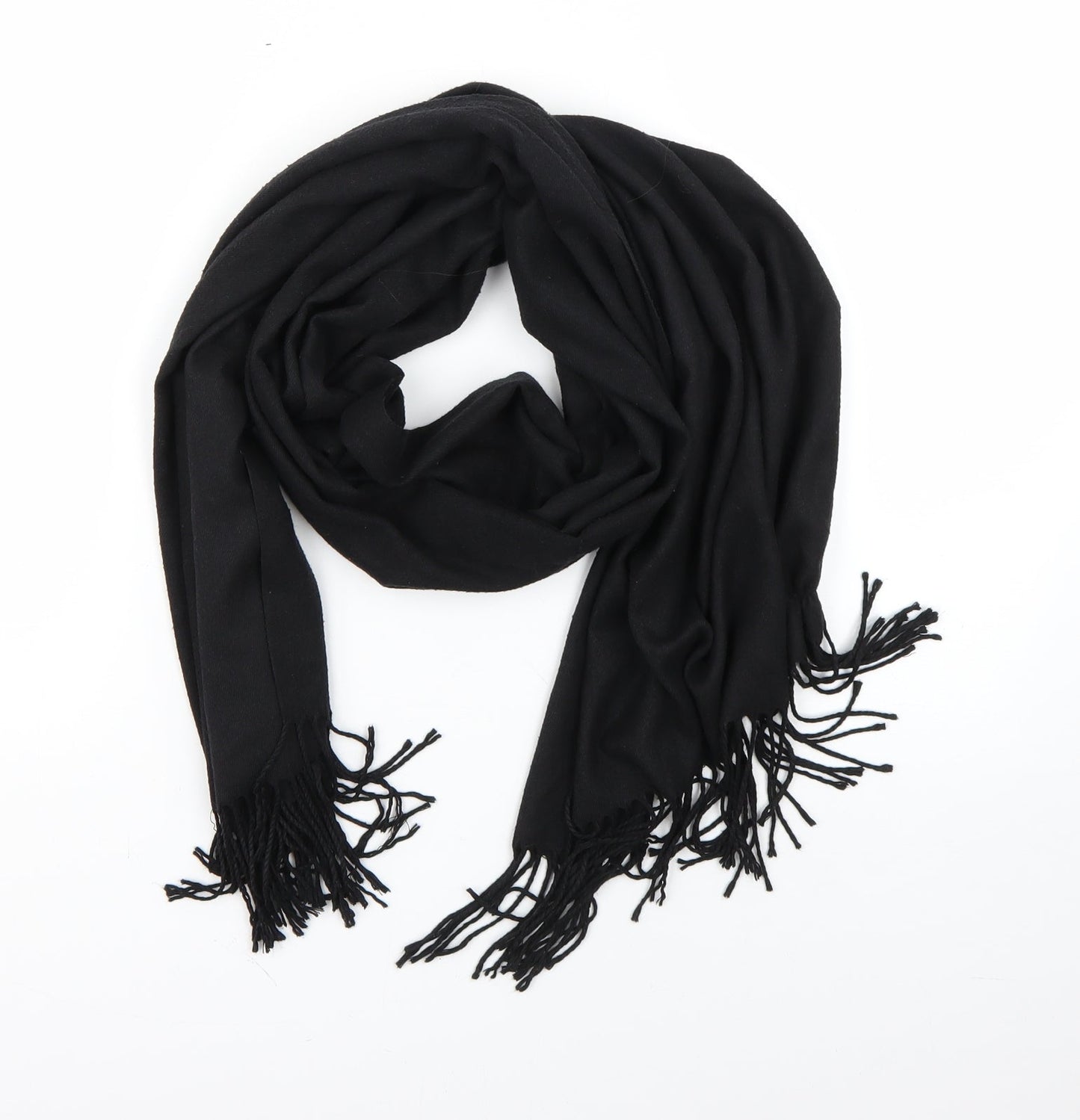 Preworn Unisex Black    Scarf
