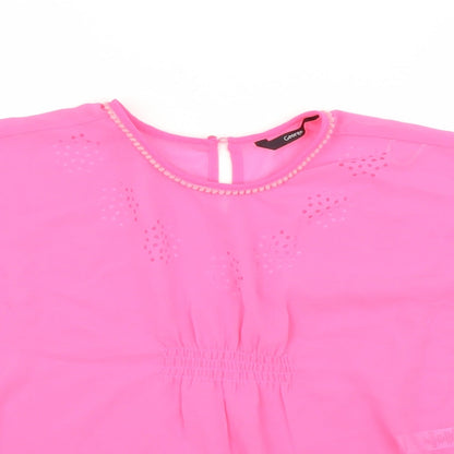 Preloved George Girls Pink   Shift  Size S - Detail