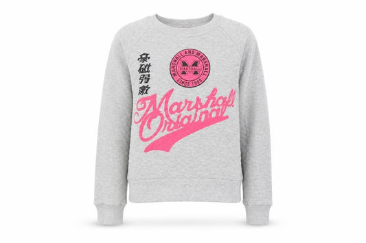 mfw Womens Grey   Pullover Sweatshirt Size L