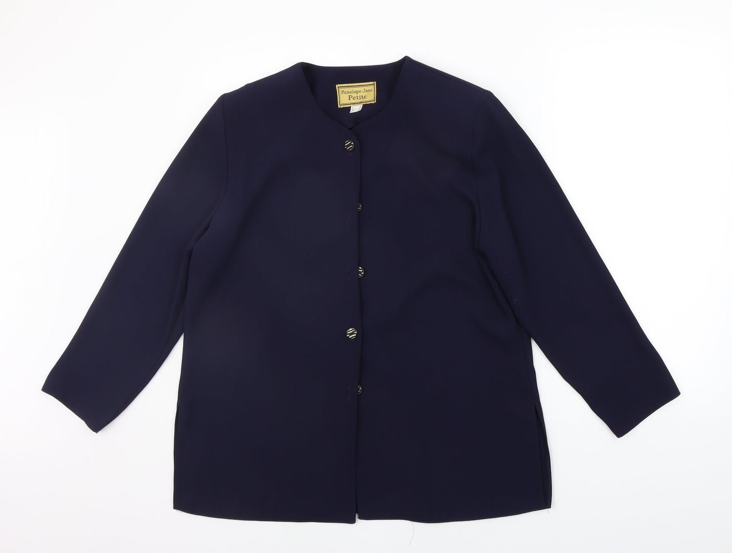 Penelope Jane Womens Blue   Jacket Blazer Size 14