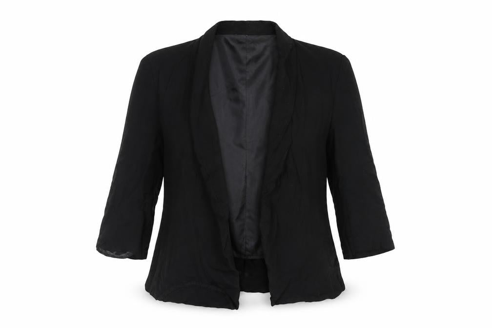 New Look Womens Black   Jacket Blazer Size 12