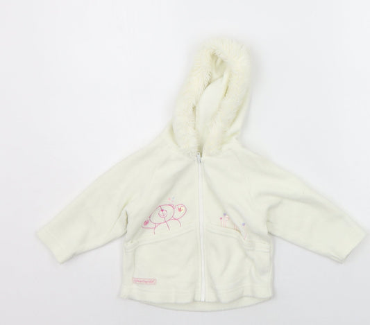 Marks and Spencer Baby White Ikat  Jacket  Size 9-12 Months