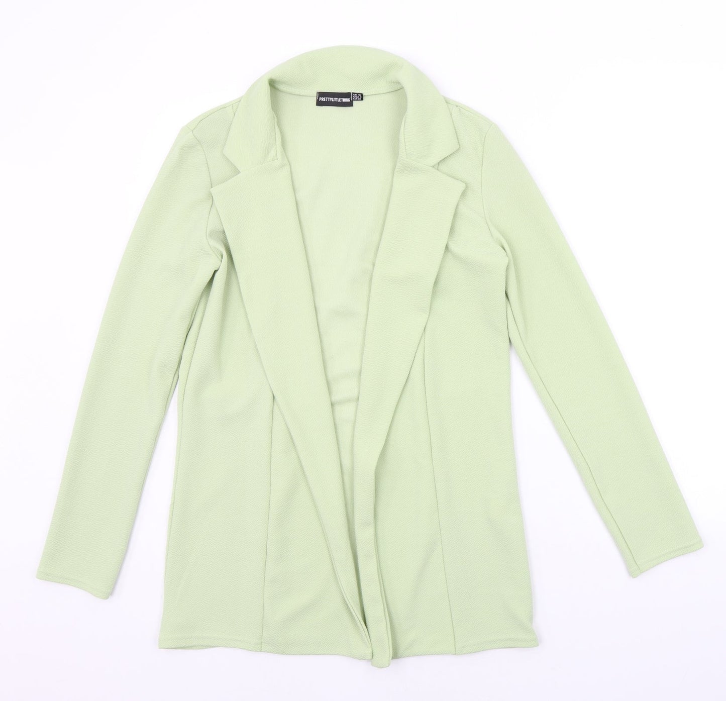 PRETTYLITTLETHING Womens Green   Cardigan Jumper Size 10