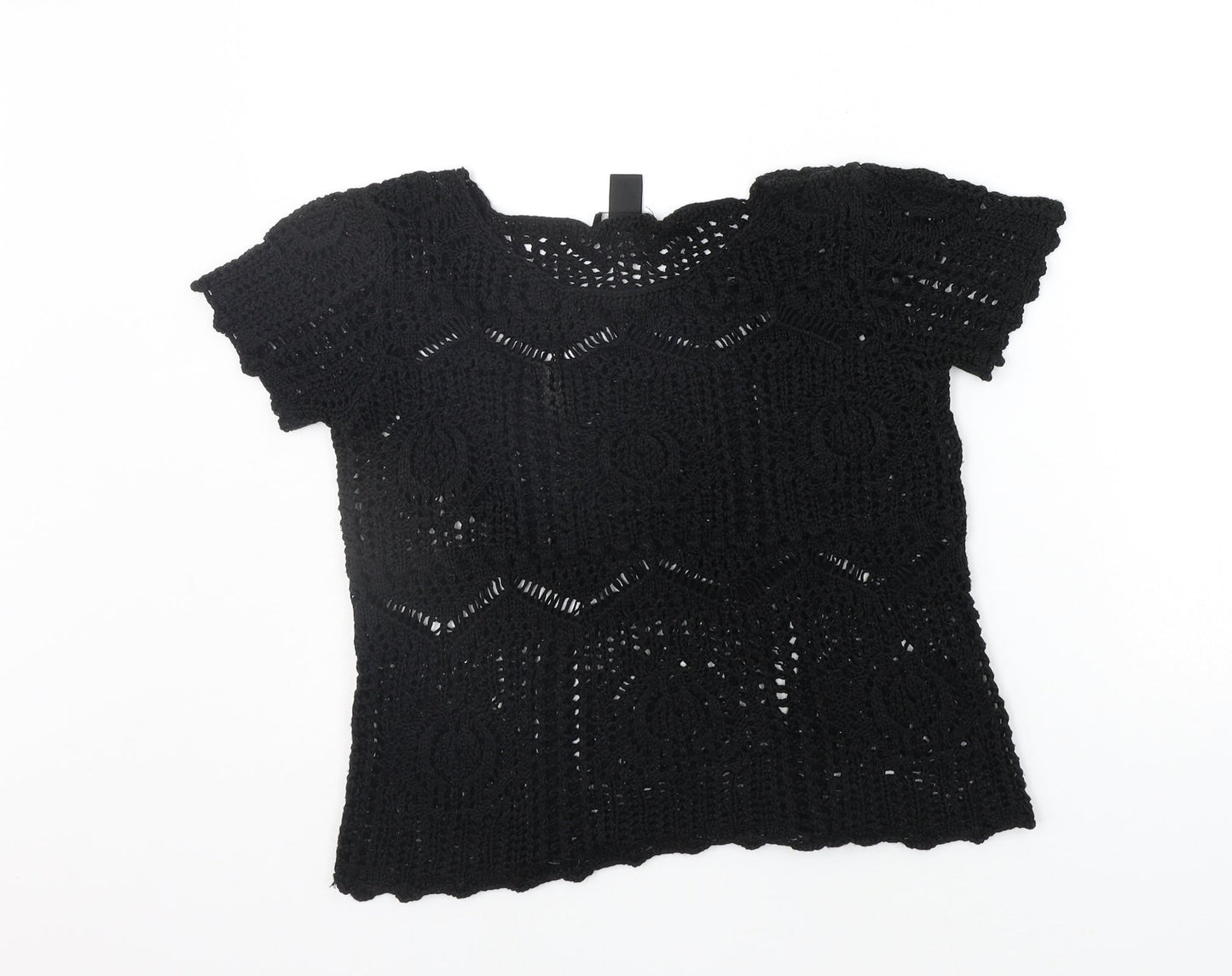 H&M Womens Black   Pullover Jumper Size S