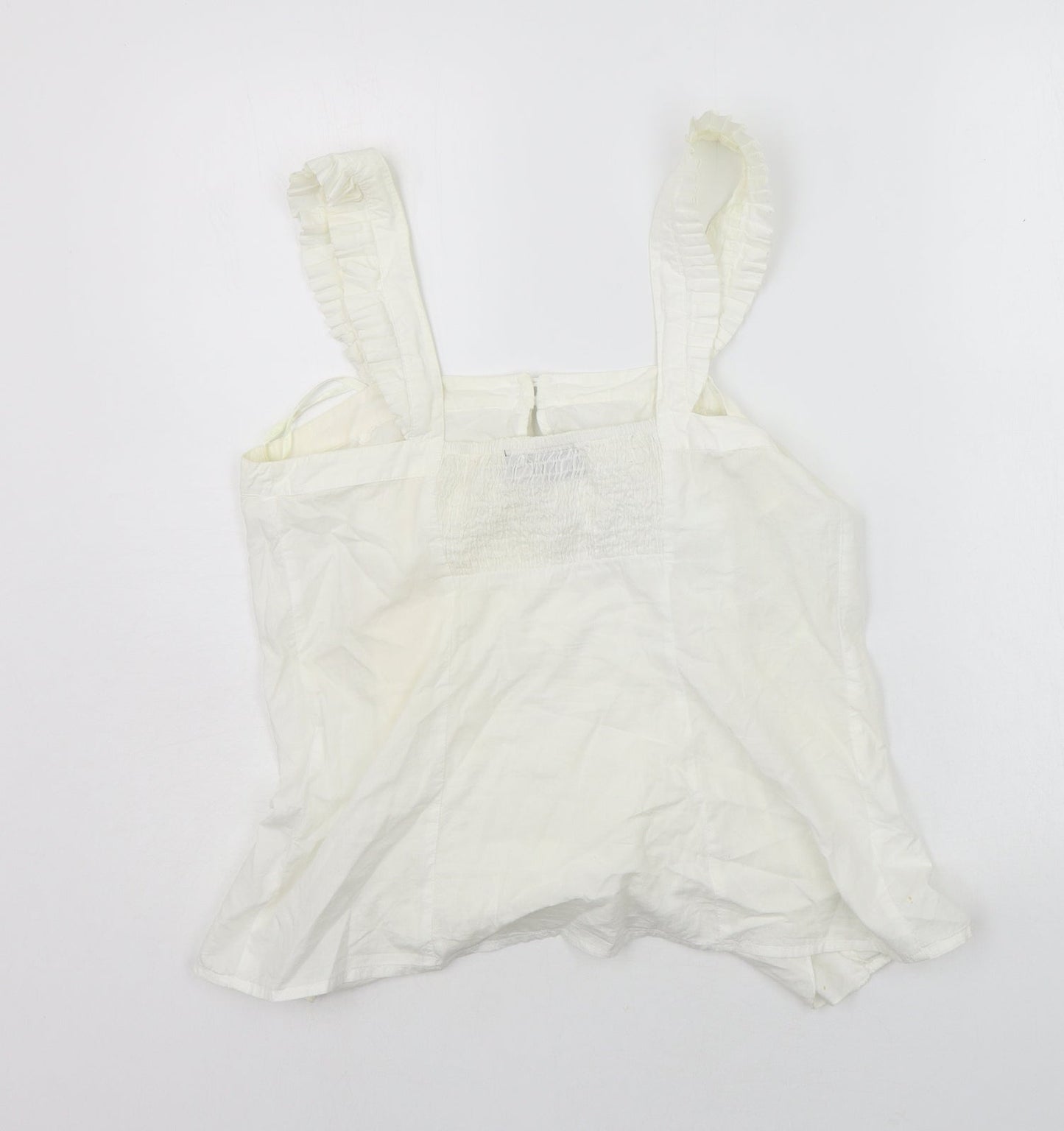 NEXT Womens White   Basic Blouse Size 10