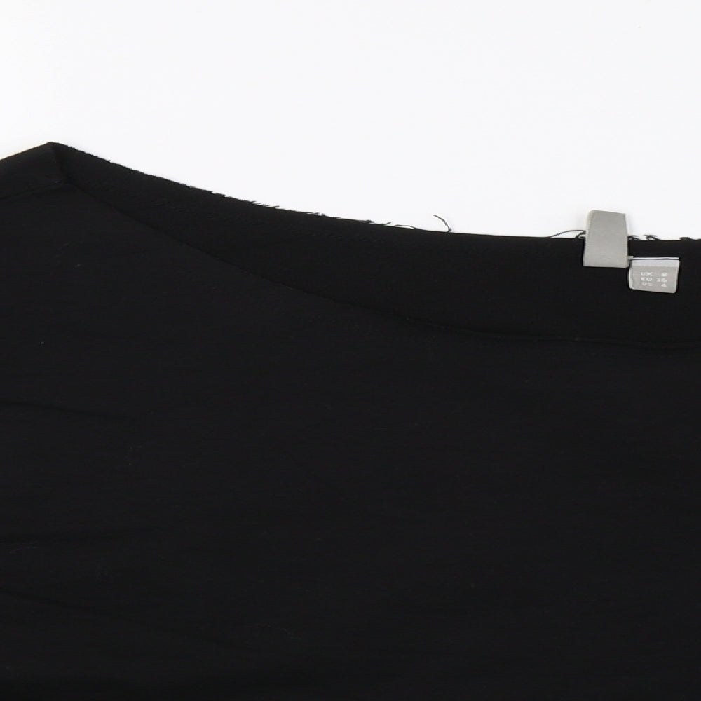 ASOS Womens Black   Pullover Sweatshirt Size 8