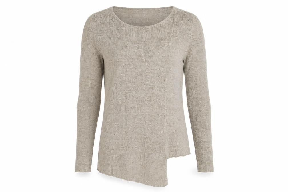 H&M Womens Beige   Pullover Sweatshirt Size S