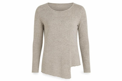 H&M Womens Beige   Pullover Sweatshirt Size S
