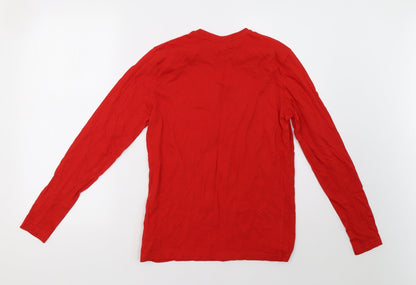 Preloved Primark Womens Red   Pullover Sweatshirt Size XS  - the simpsons - Back