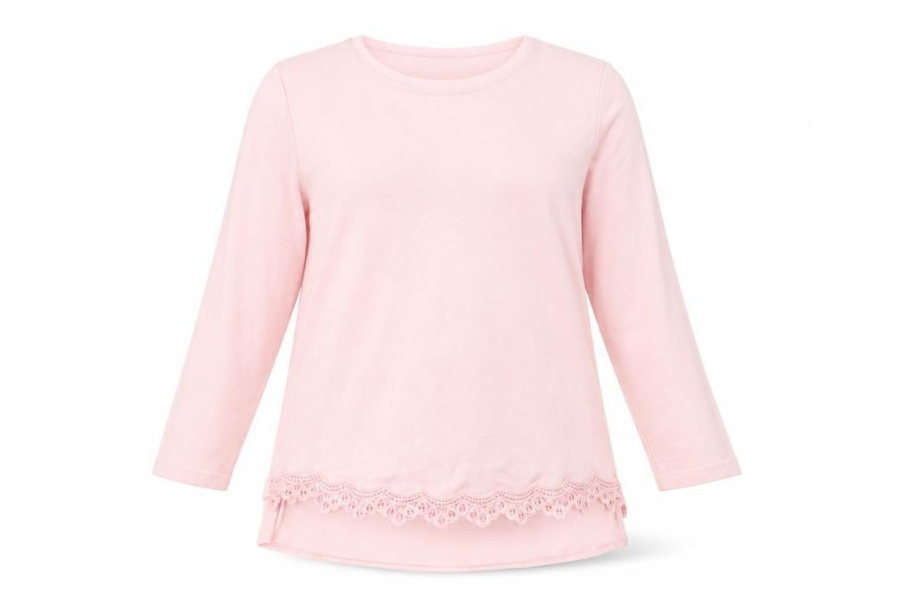 Together Womens Pink   Basic Blouse Size 12