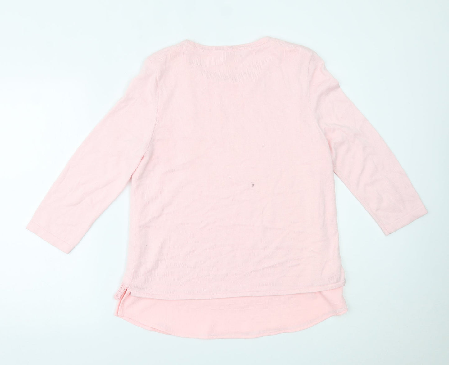Together Womens Pink   Basic Blouse Size 12