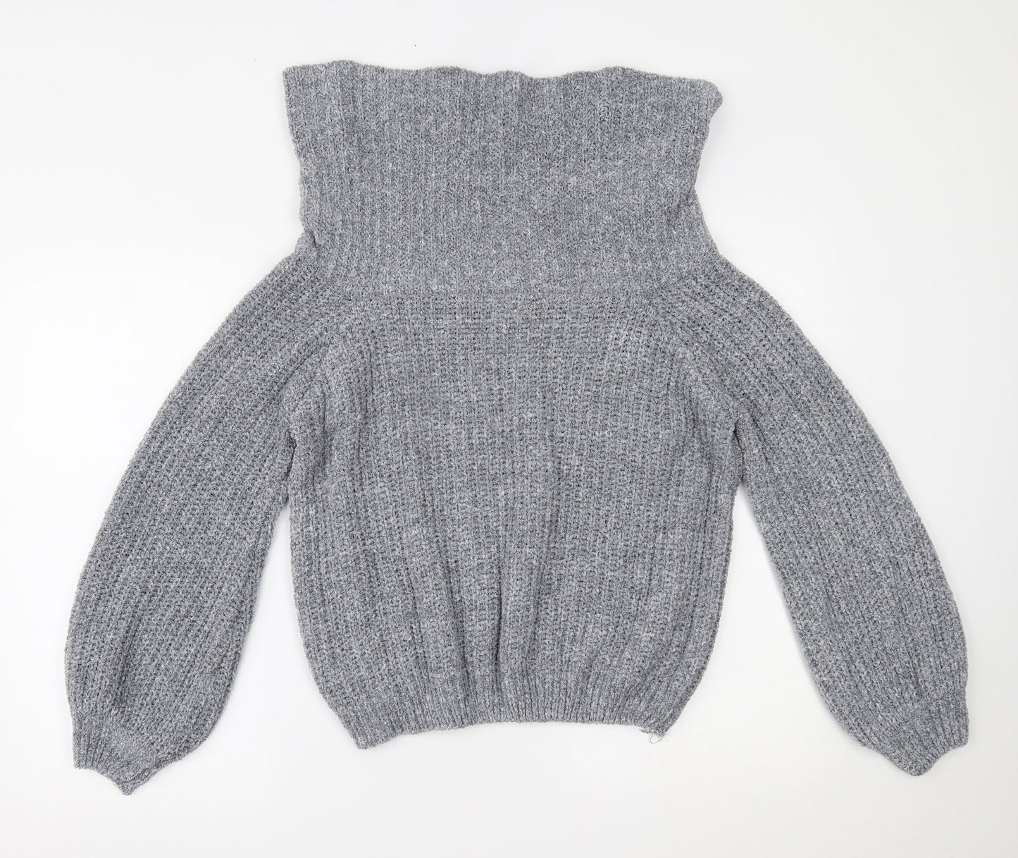 Primark Womens Grey   Pullover Jumper Size M
