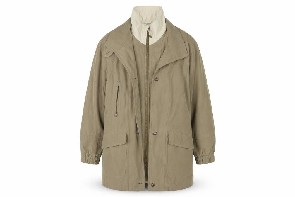 BHS Womens Beige   Parka Coat Size 10
